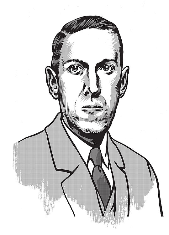 H.P. Lovecraft (c) Erik Kriek