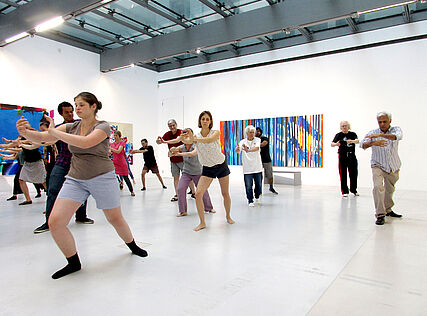 Tai Chi, Draw with the Flow, mit Leslie de Melo, 2017, Foto: Michael Nagl