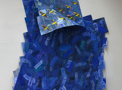 Blue and Yellow Plums, 2024
