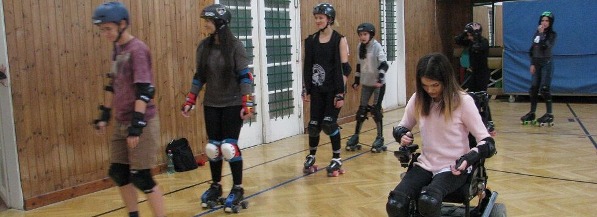 m.power beim Vienna Roller Derby