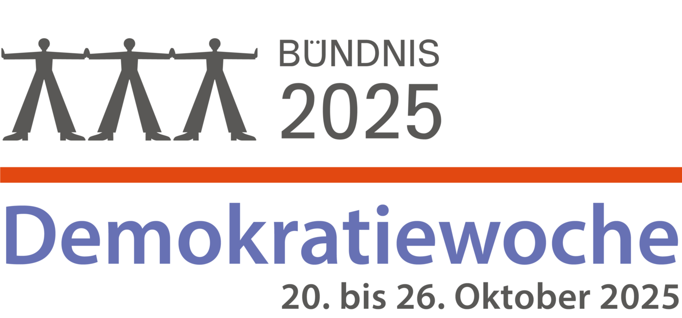 Logo Bündnis 2025 Demokratiewoche