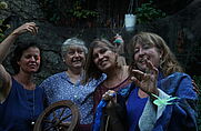Amelie Pauli, Ursula Kiffmann, Dena Seidl, Claudia Mohr (v.l.)