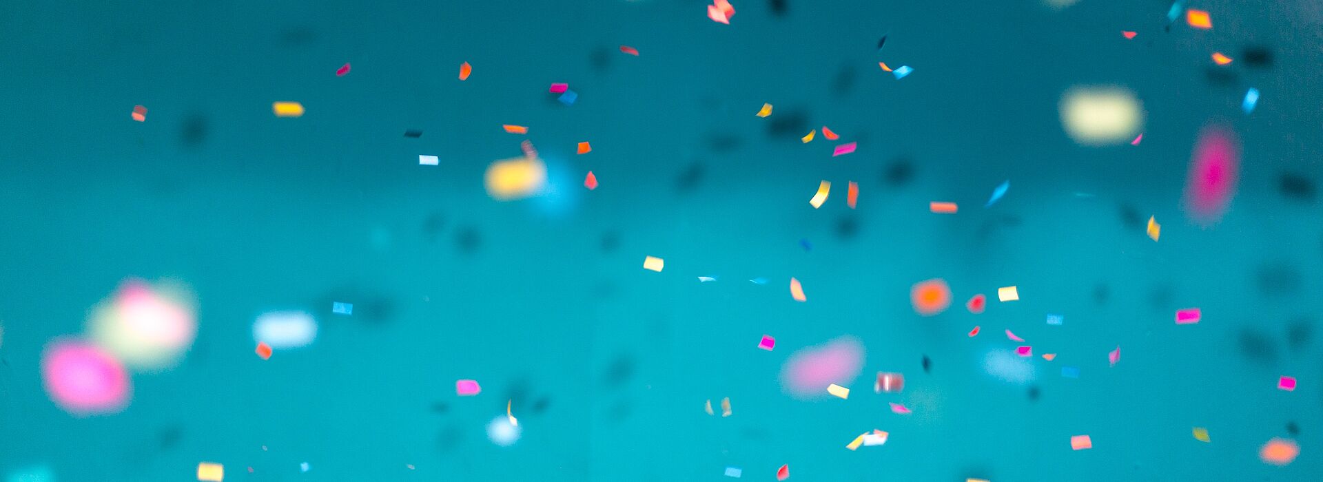 Bunte Confetti