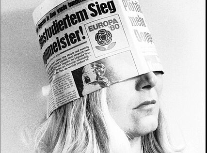 1996: WERKSCHAU I_ Jana Wisniewski, Selbstporträt von 1981, Archiv FOTOGALERIE WIEN