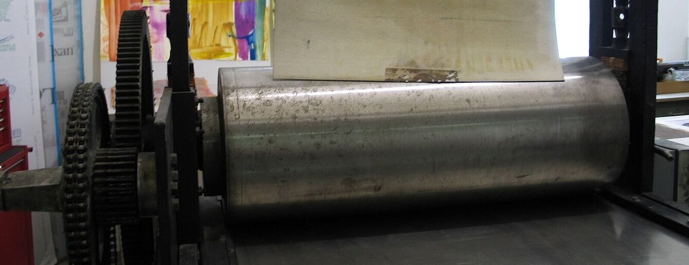 Tiefdruckwerkstatt Druckerpresse