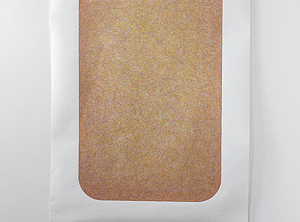 layers of lines / matrass, Buntstift auf Papier, 125 x 190 cm, 2019
