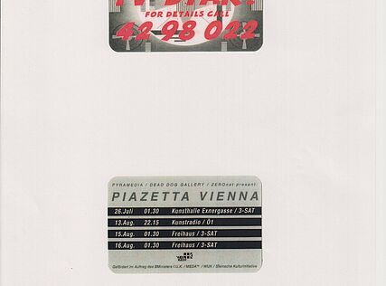 PIAZETTA VIENNA, Pass | Kunsthalle Exnergasse