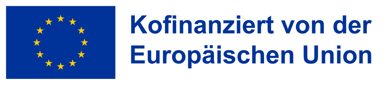 Kofinanziert von der Europäischen Union (Emblem der EU)