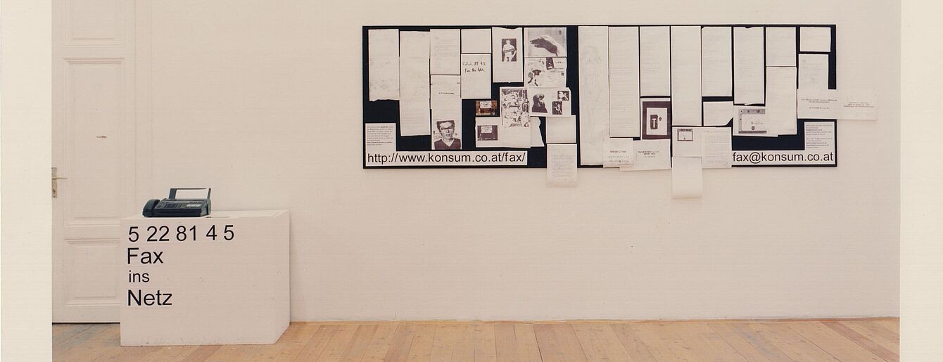 Martin KALTNER Norbert TRUMMER Franz XAVER, Ausstellungsansicht, 1997
