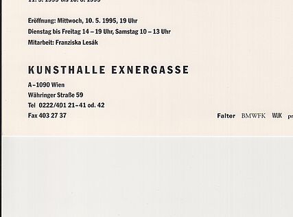 Kunsthalle Exnergasse