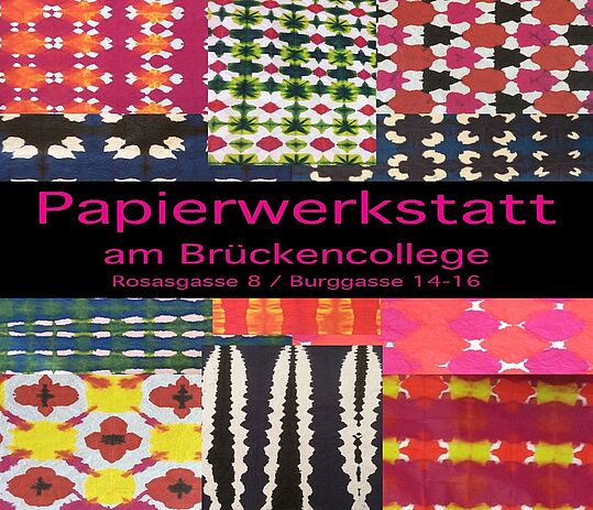 selbst gemachten Muster auf Papier