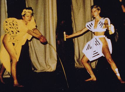RAKAKA, 1983, Performance (Konzept, Choreografie, Kostüm, Musik, Tanz) 
