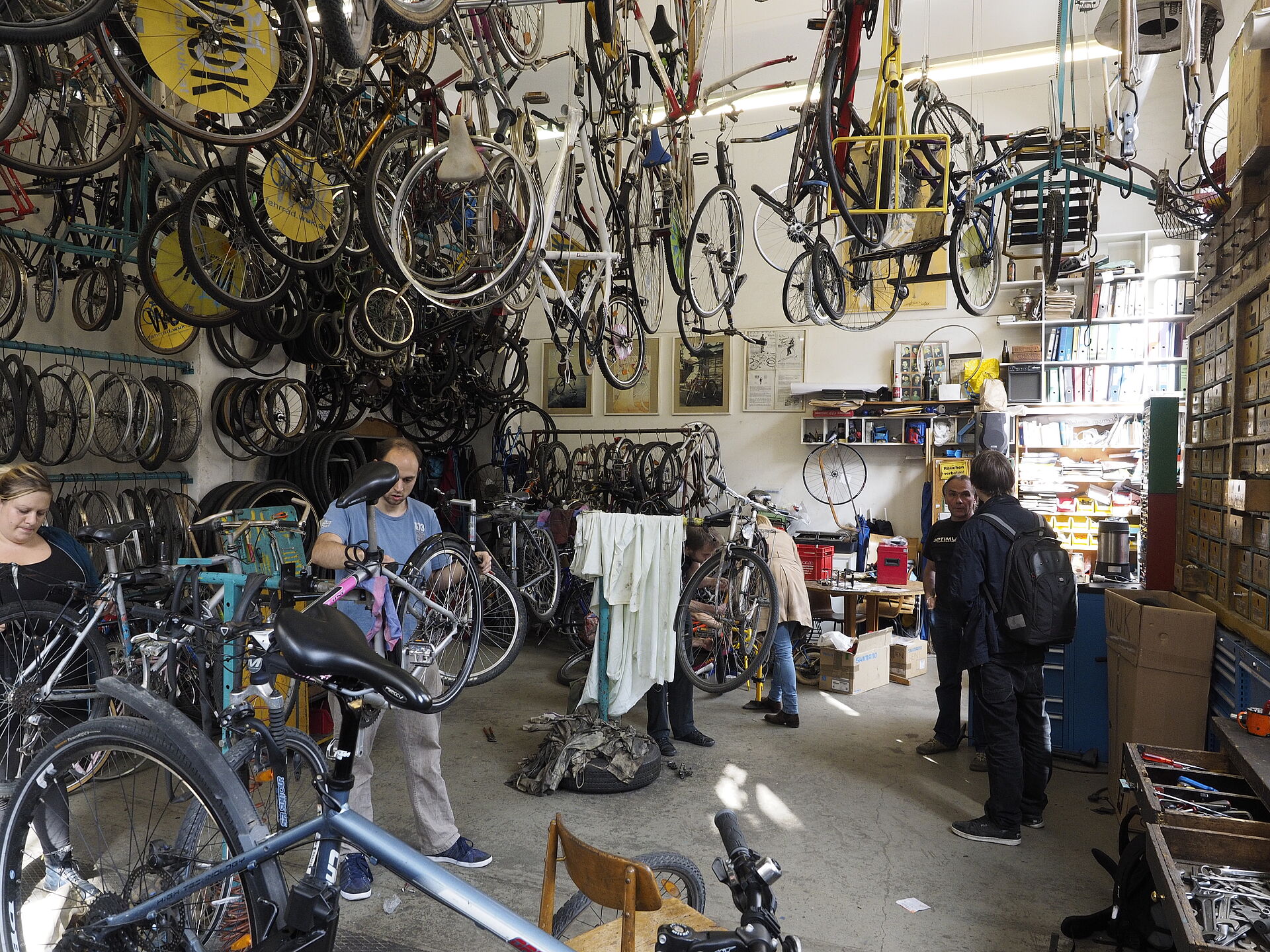 fahrrad selbsthilfe werkstatt wuk