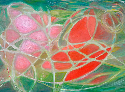 Korallen / Corals, 2016, 40 x 60 cm, Öl auf Leinwand / oil on canvas