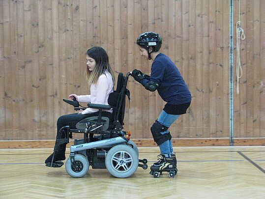 m.power beim Vienna Roller Derby