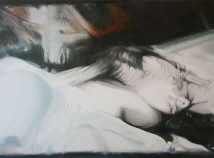 Ohne Titel 21, 100 x 150 cm, 2009, Öl auf Leinwand