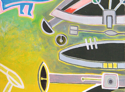 Krieg und Frieden / War and Peace, 1991, 140 x 90 cm, Öl auf Leinwand / oil on canvas 
