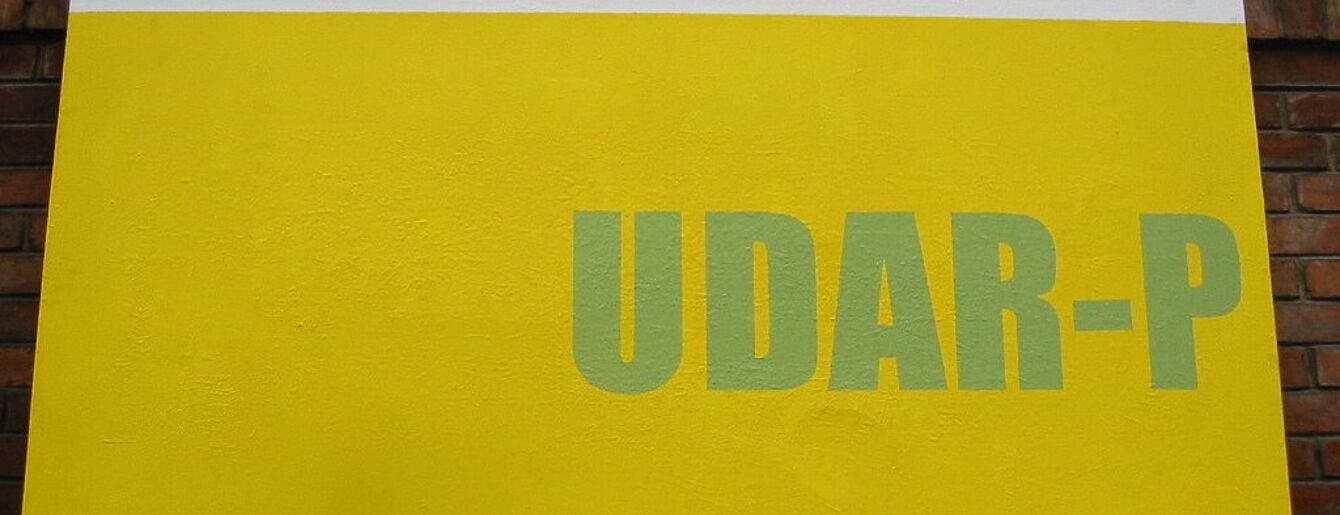 UDAR-P Fassadenbanner