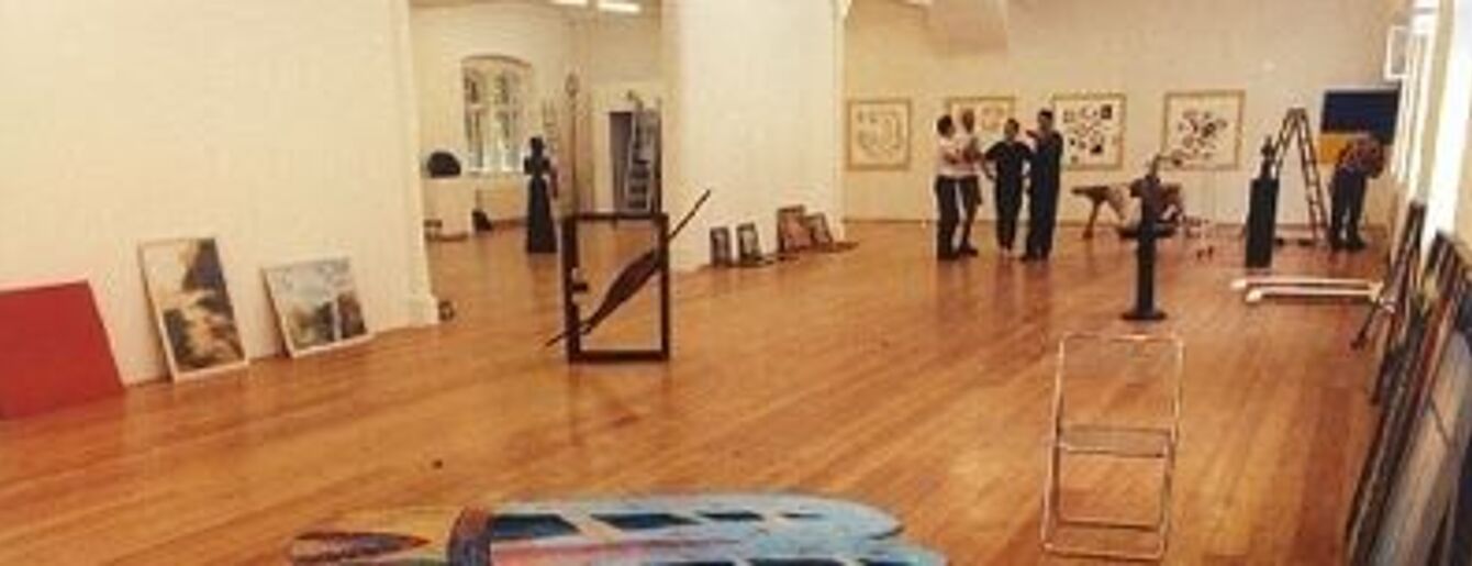 Generation der Prager 5, Ausstellungsansicht, 1994, Detail