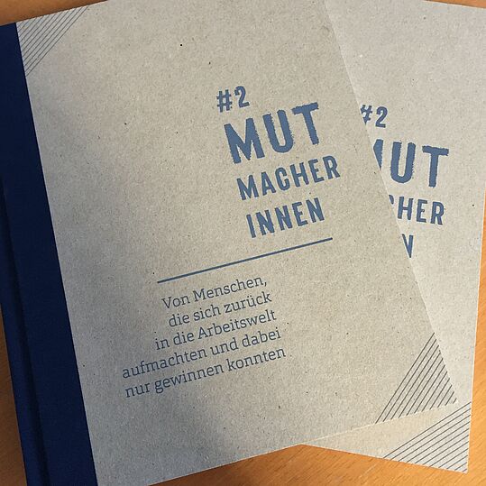 Das Cover der Publikation "MutmacherInnen"