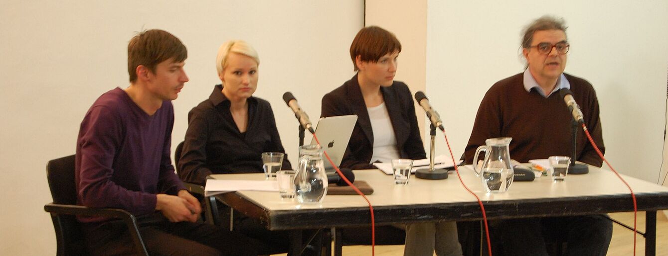 Podiumsdiskussion Kunsthalle Exnergasse