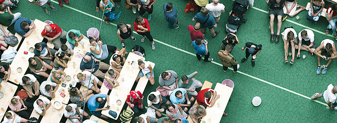 Women's Euro 2017 Public Viewing im WUK (c) Niko Ostermann