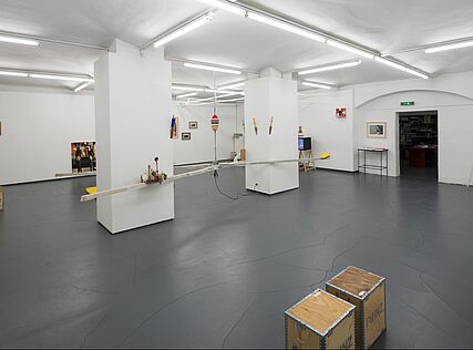 2015: WERKSCHAU XX_Prinzpod, Ausstellungsansicht, Foto: Michael Michlmayr