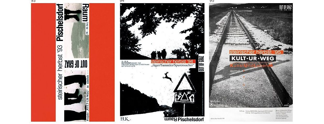 K.U.L.M. Plakate aus 9 Jahren