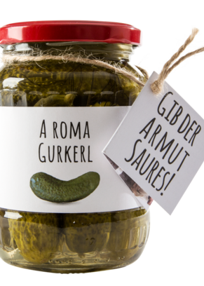 Roma Gurkerl im Glas